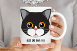 Cat Mug - Best Cat Dad Ever - A0004