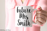 Future Mrs. Mug - Personalized Engagement Mug - W0006