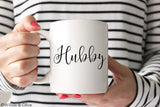 Hubby Mug - Husband Coffee Mug - W0014