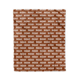 Allover Name Pattern | Personalized Kids Blanket