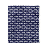 Allover Name Pattern | Personalized Kids Blanket