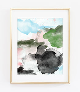 Modern Abstract Art Print 4 - I Dream