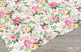 Rose Floral - Rosalee Allover Pattern | Personalized Kids Blanket