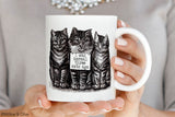 Cat Mug - I Was Normal Three Cats Ago - A0002