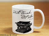 Write Edit Literary Quote Coffee Mug