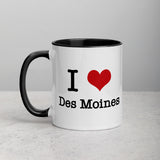I LOVE DES MOINES Hometown Ceramic Mug
